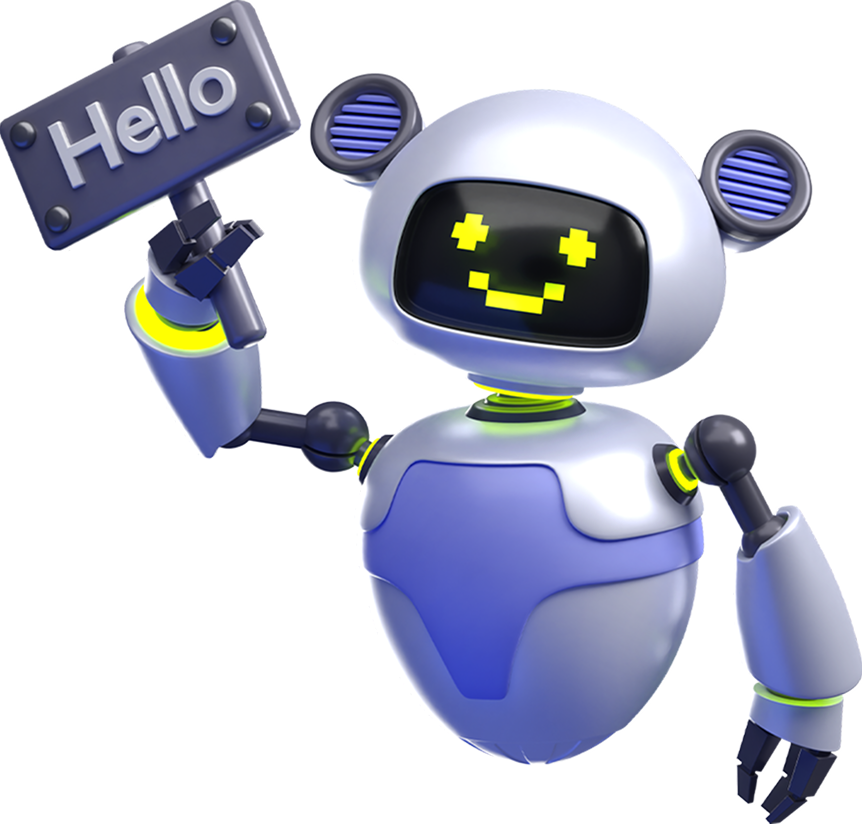 Hình minh họa robot AI